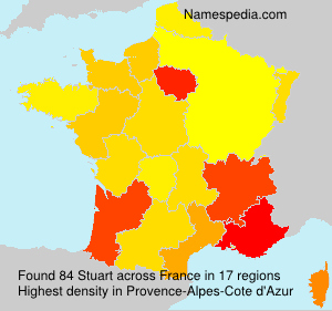 Surname Stuart in France Surname Stuart in France