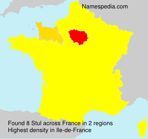 Surname Stul in France Surname Stul in France