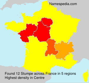 Surname Stumpe in France Surname Stumpe in France