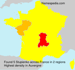 Surname Stupienko in France Surname Stupienko in France