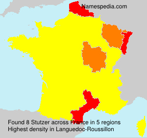 Surname Stutzer in France Surname Stutzer in France