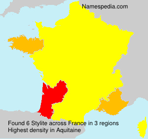 Surname Stylite in France Surname Stylite in France