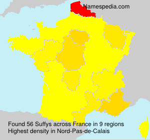 Surname Suffys in France Surname Suffys in France