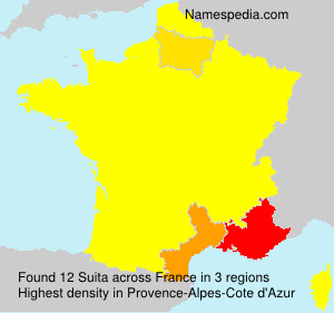 Surname Suita in France Surname Suita in France