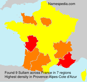 Surname Sullam in France Surname Sullam in France