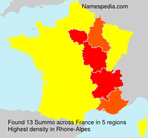 Surname Summo in France Surname Summo in France