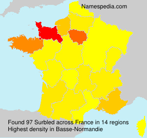 Surname Surbled in France Surname Surbled in France