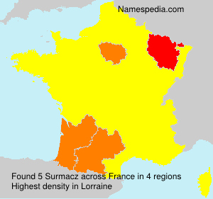 Surname Surmacz in France Surname Surmacz in France