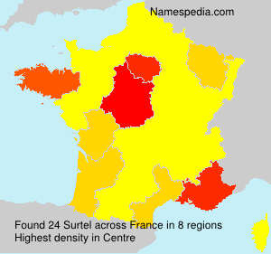 Surname Surtel in France Surname Surtel in France