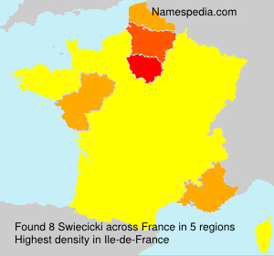 Surname Swiecicki in France Surname Swiecicki in France