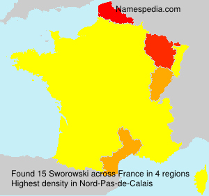 Surname Sworowski in France Surname Sworowski in France
