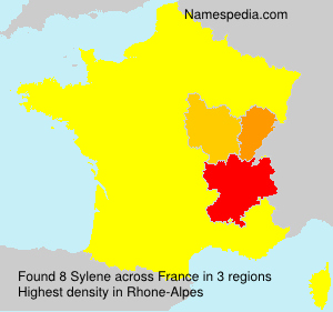 Surname Sylene in France Surname Sylene in France