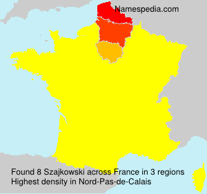 Surname Szajkowski in France Surname Szajkowski in France