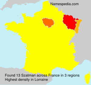 Surname Szatmari in France Surname Szatmari in France