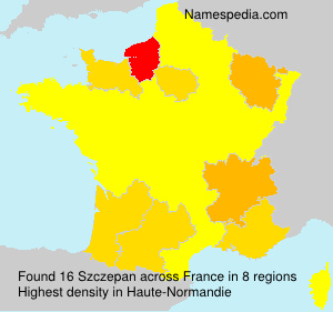 Surname Szczepan in France Surname Szczepan in France
