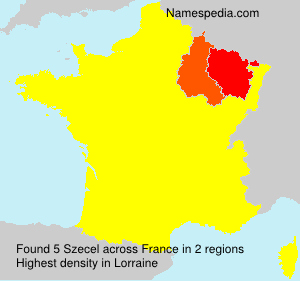 Surname Szecel in France Surname Szecel in France