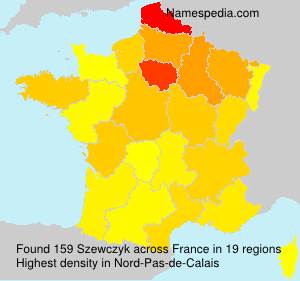 Surname Szewczyk in France Surname Szewczyk in France