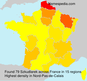 Surname Szkudlarek in France Surname Szkudlarek in France