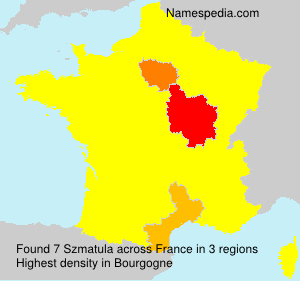 Surname Szmatula in France Surname Szmatula in France