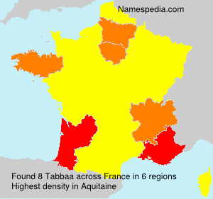 Surname Tabbaa in France Surname Tabbaa in France