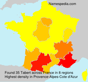 Surname Tabert in France Surname Tabert in France
