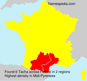 Surname Tacha in France Surname Tacha in France