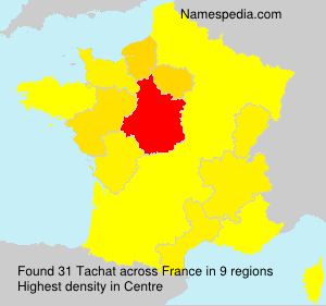 Surname Tachat in France Surname Tachat in France