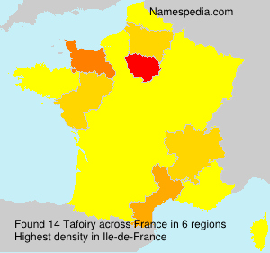 Surname Tafoiry in France Surname Tafoiry in France