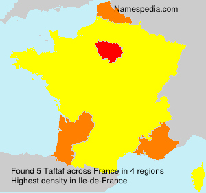 Surname Taftaf in France Surname Taftaf in France