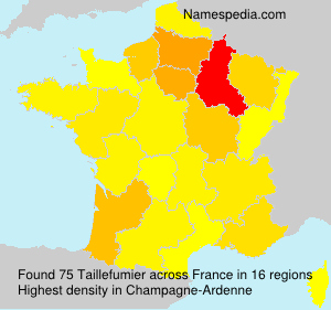 Surname Taillefumier in France Surname Taillefumier in France