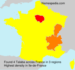 Surname Talaba in France Surname Talaba in France