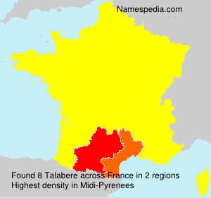 Surname Talabere in France Surname Talabere in France