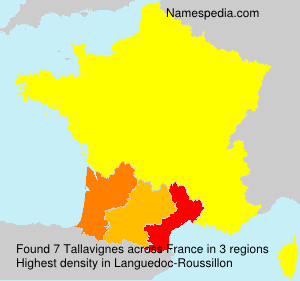 Surname Tallavignes in France Surname Tallavignes in France