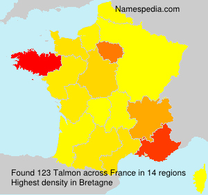 Surname Talmon in France Surname Talmon in France