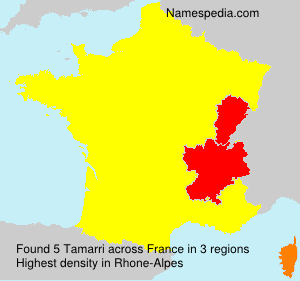 Surname Tamarri in France Surname Tamarri in France