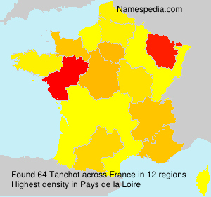Surname Tanchot in France Surname Tanchot in France