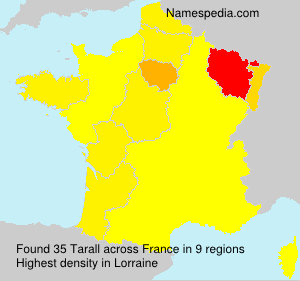 Surname Tarall in France