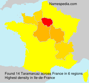 Surname Taramarcaz in France Surname Taramarcaz in France