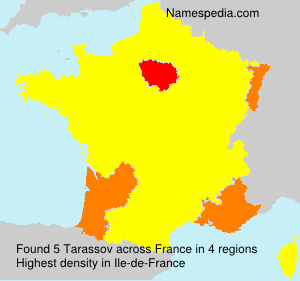 Surname Tarassov in France Surname Tarassov in France