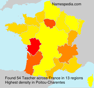 Surname Tascher in France Surname Tascher in France