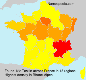 Surname Taskin in France Surname Taskin in France
