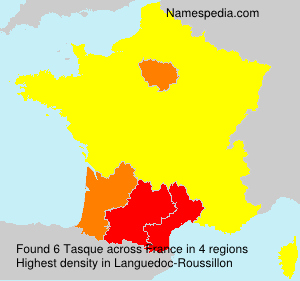 Surname Tasque in France Surname Tasque in France