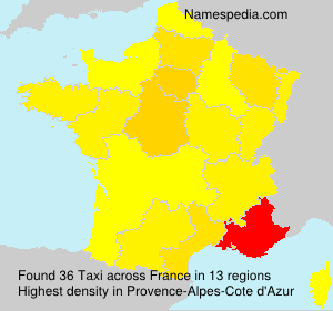 Surname Taxi in France Surname Taxi in France