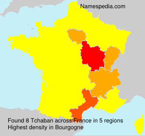 Surname Tchaban in France Surname Tchaban in France