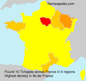 Surname Tchapda in France