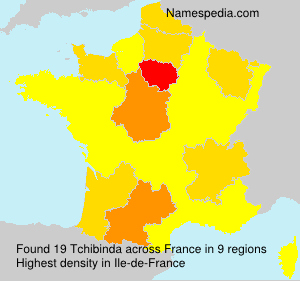 Surname Tchibinda in France