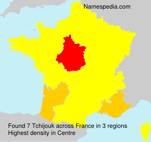 Surname Tchijouk in France Surname Tchijouk in France