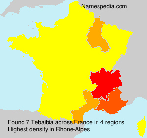 Surname Tebaibia in France Surname Tebaibia in France