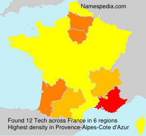 Surname Tech in France Surname Tech in France