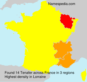 Surname Tenafer in France Surname Tenafer in France